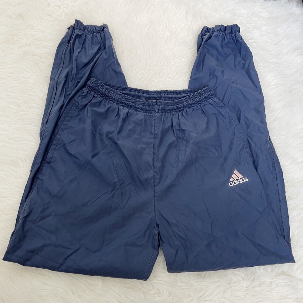 ADIDAS vintage navy blue joggers Size S